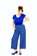 Molly trousers Klöver Blå