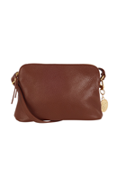 Shoulder strap bag in light brown