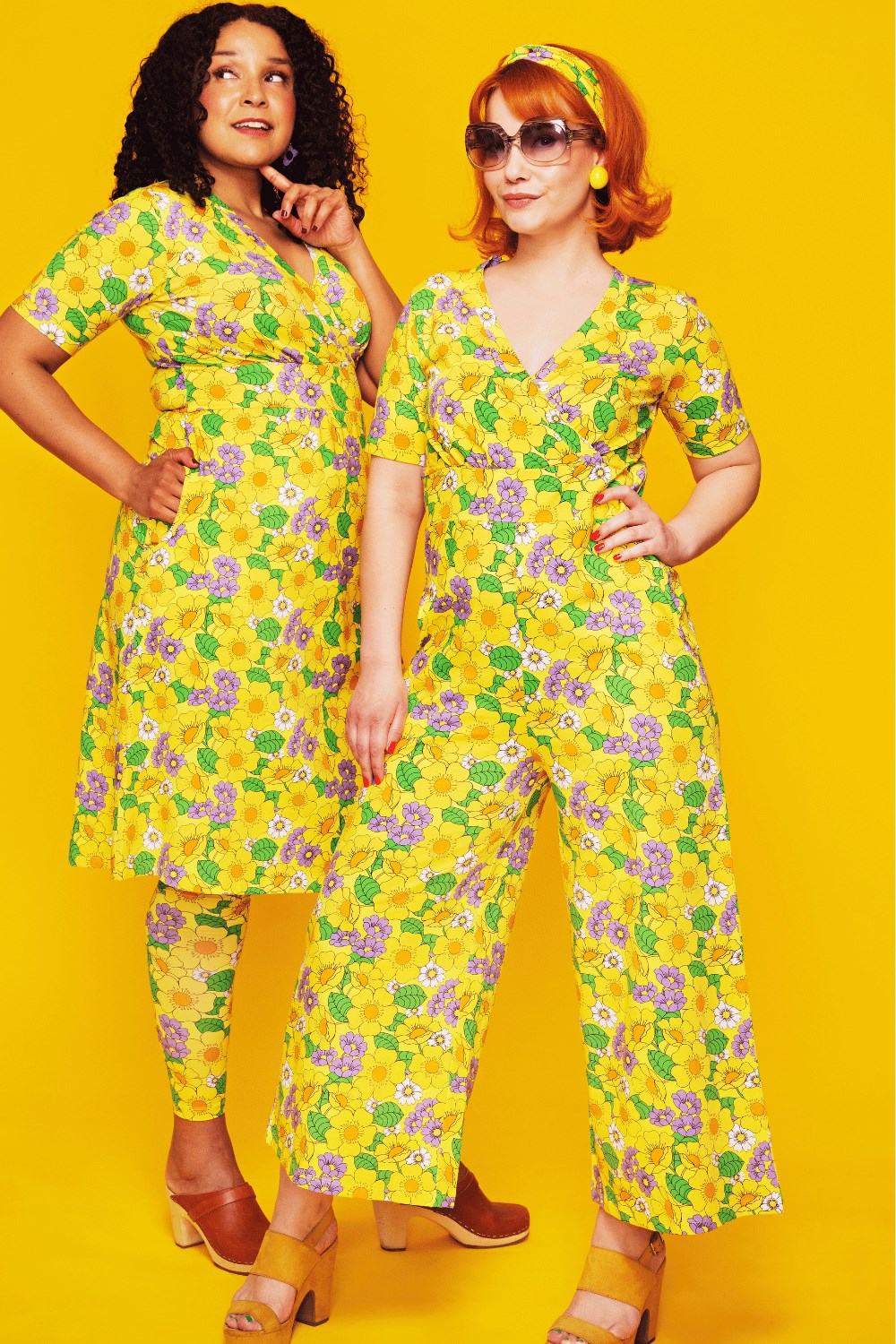 Britta jumpsuit Humlesurr Gul
