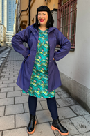 Rainlover regnkappa Blue Purple - Blå lila regnjacka