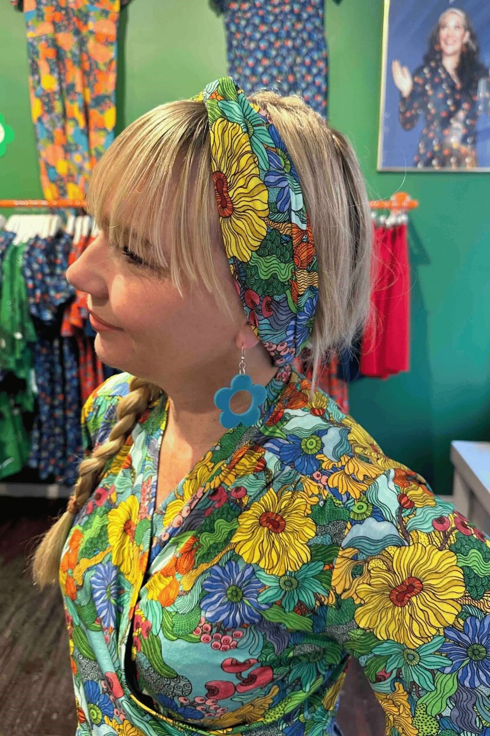 Hedda headband Illusion Colorful