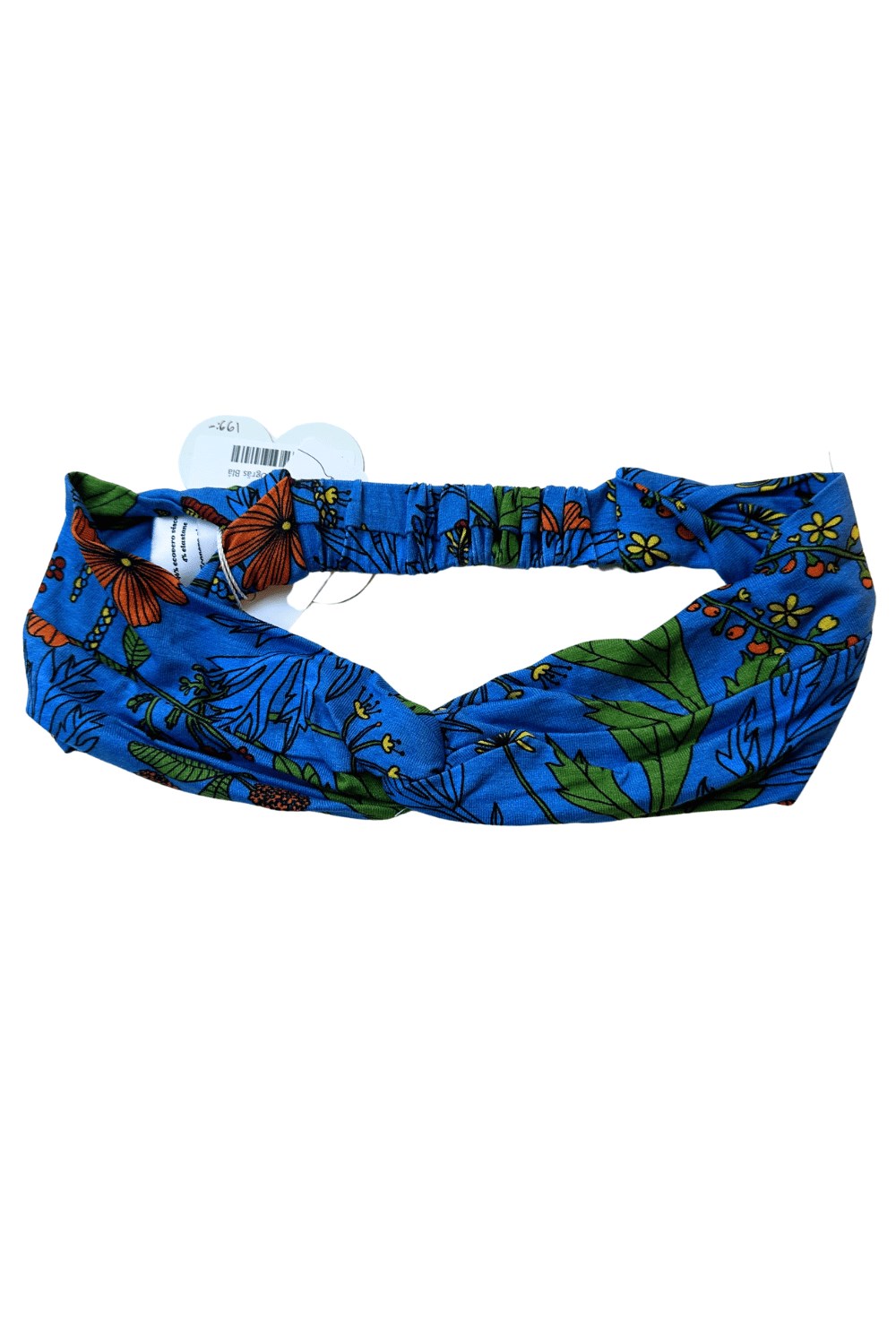 Hedda headband Ogräs Blå - Blue floral print