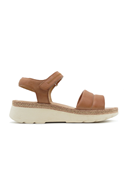 Maya 2 Lightbrown - Comfortable sandal in leather
