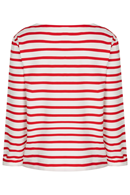 Terry stripe tröja Red