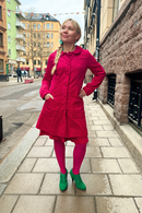 Cissi och Selma Berit coat manchester Rose - hot pink spring jacket