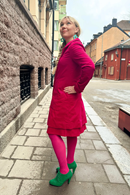 Cissi och Selma Berit coat manchester Rose - hot pink spring jacket
