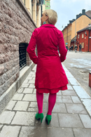 Cissi och Selma Berit coat manchester Rose - hot pink spring jacket