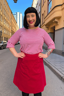 Cissi och Selma Sonja skirt Minimanchester Ros Hot pink corduroy skirt