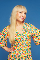 Josefine wrap dress Klöver Gul Yellow floral print