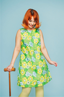 Rut dress Humlesurr Lime