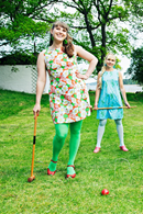 Rut dress Humlesurr Korall