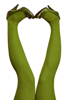du Milde 3D Strumpbyxor M-3XL Parrot green