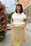 Cissi och Selma Lisa skirt Klöver Gul
