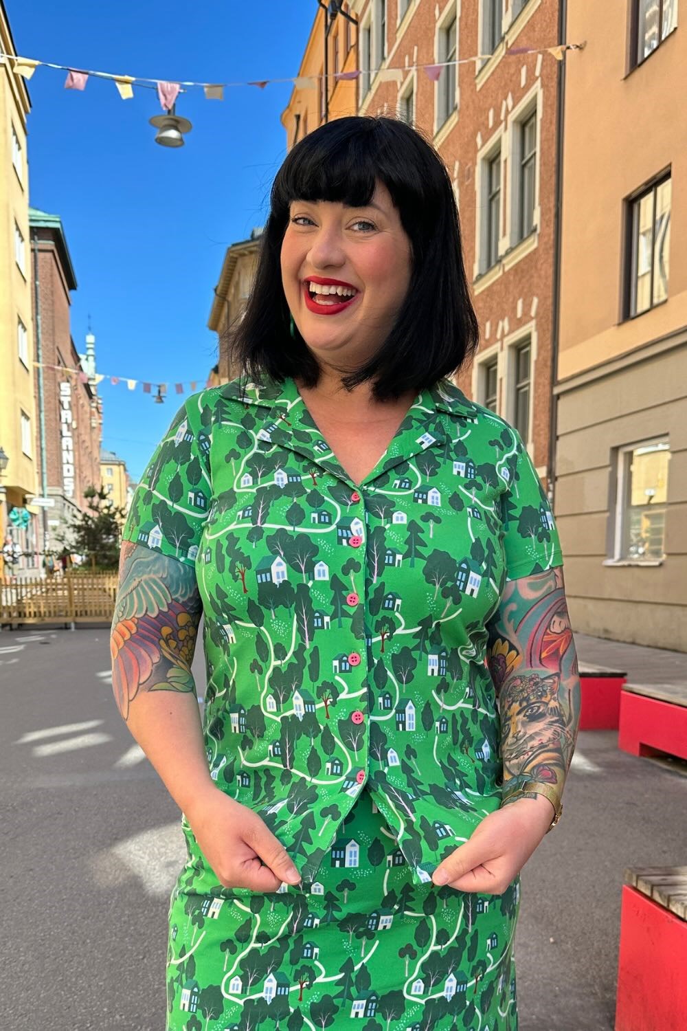 Cissi och Selma Margit blouse Sommarhus