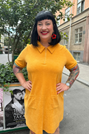 My dress Senap - Yellow 60s terry dress