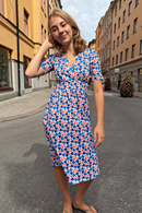 Cissi och Selma Vivi dress Klöver Orange