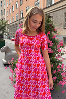 Cissi och Selma Magda klänning Fridfull Rosa