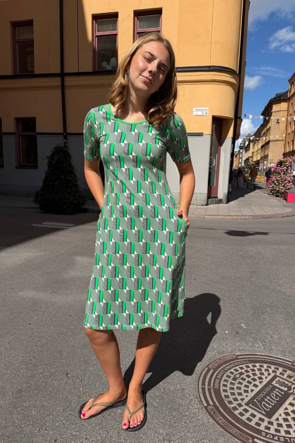 Magda klänning Brygga