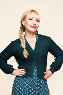 Sigrid cardigan Skog - Dark green