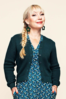 Sigrid cardigan Skog - Dark green