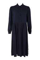 Danefae Danebarley dress wool-mix dark navy