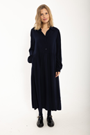 Danefae Danebarley klänning Wool-Mix Dark Navy