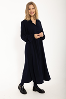 Danefae Danebarley klänning Wool-Mix Dark Navy