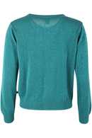 Danefae Danesaga glitter cardigan light slate