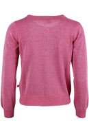 Danefae Danesaga Glitter cardigan soft cherry