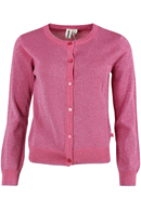 Danefae Danesaga Glitter cardigan soft cherry