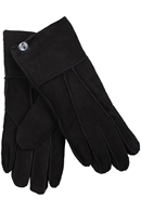 Danefae No Waste Gloves Sheepskin Finger black - svarta skinnhandskar