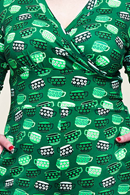 Cissi och Selma Beata jumpsuit Kittens cups green