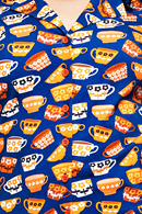 Cissi och Selma Matilda blouse Kittens cups orange