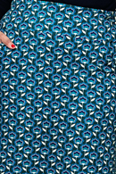 Cissi och Selma Majken skirt Miniblom blåbär - blueberry