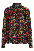 King Louie Leila blouse Maven black