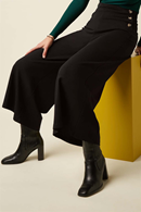 King Louie Pia byxor Culotte Milano black