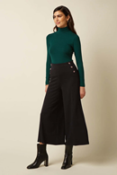 King Louie Pia pants culotte milano black