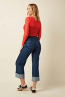 King Louie Rio byxor Soul Denim Denim Blue