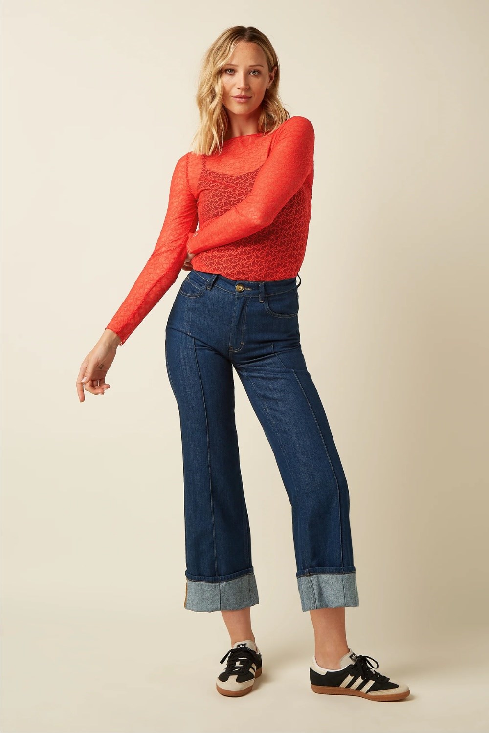 King Louie Rio byxor Soul Denim Denim Blue