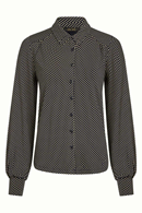 King Louie Carina blouse piper ink blue