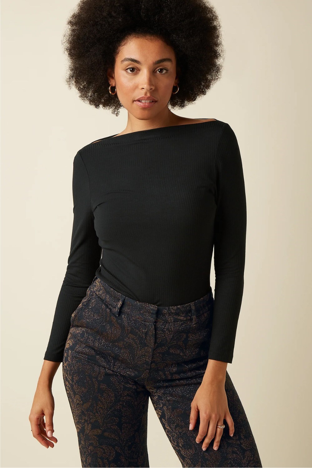 King Louie Marina top Uni black