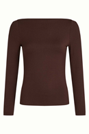 King Louie Maridna top Uni chocolate