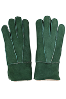 Danefae No waste sheepskin finger fall green