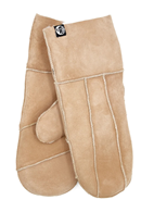Danefae No Waste MIttens Sheepskin Light Camel - Vantar i fårskinn ljus kamel