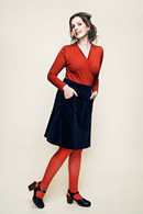 Cissi och Selma Sonja Skirt Manchester blue