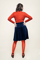 Cissi och Selma Sonja Skirt Manchester blue