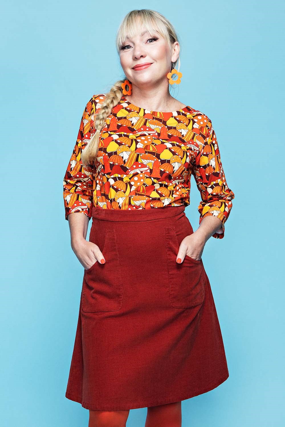 Cissi och Selma Sonja Skirt Minimanchester Rooibos