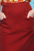 Cissi och Selma Sonja Skirt Minimanchester Rooibos