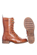 Ten Points Pandora boots half-height shaft Cognac