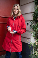 Jane softshell coat Red - Spring jacket